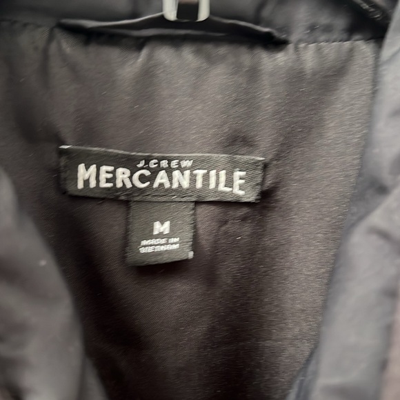 J Crew Factory Black Quilted Vest - Picture 5 of 6